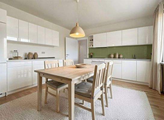 Küche nach Renovierung (KI)