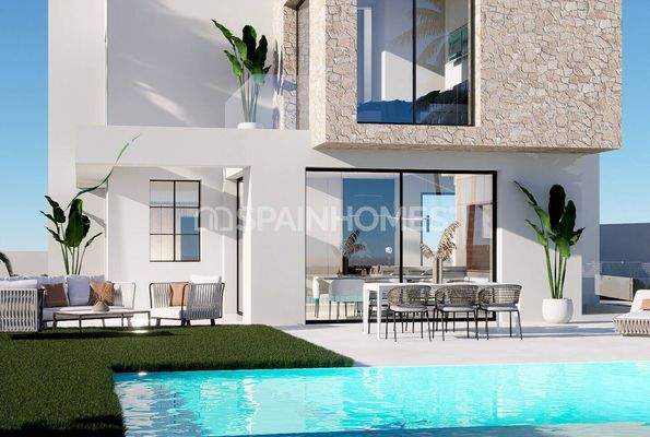 Houses Near the Golf Course in Finestrat Alicante