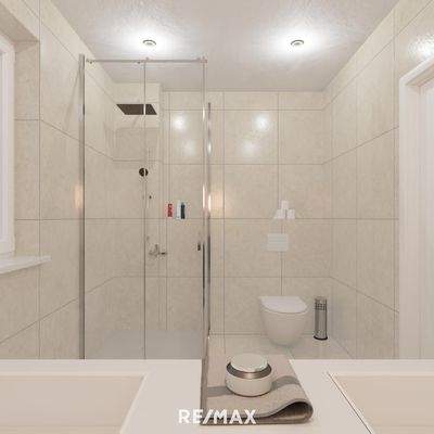 Bad Obergeschoss (Visualisierung)