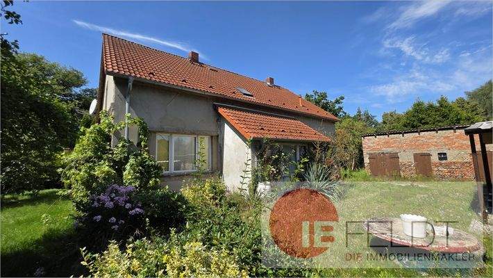 Rückseite des Hauses