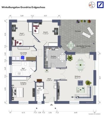 Grundriss Erdgeschoss