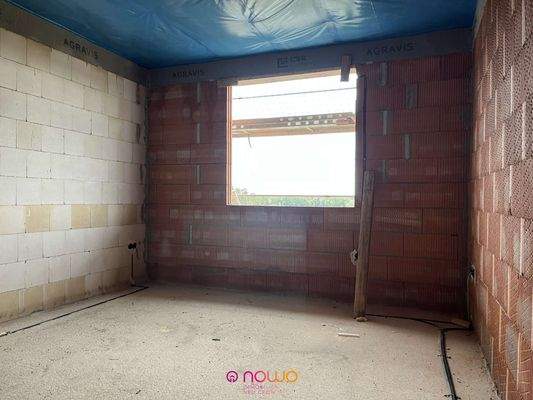 Hier die ruhige Nacht verbringen: im Schlafzimmer (Baufortschritt 25.09.2025)