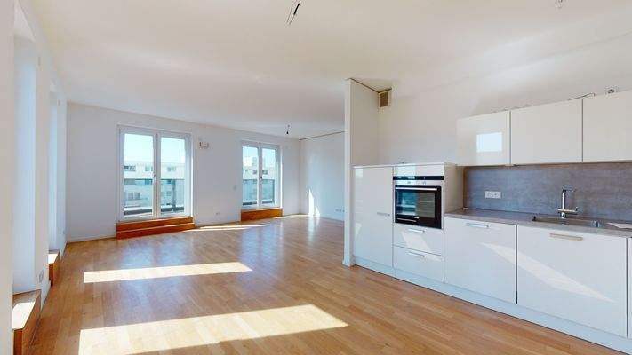 Offener Wohn- und Essbereich