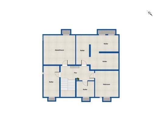 Grundriss Untergeschoss