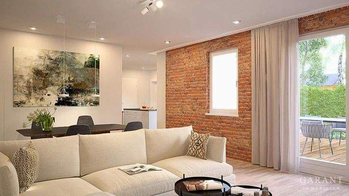 Wohnzimmer-Homestaging