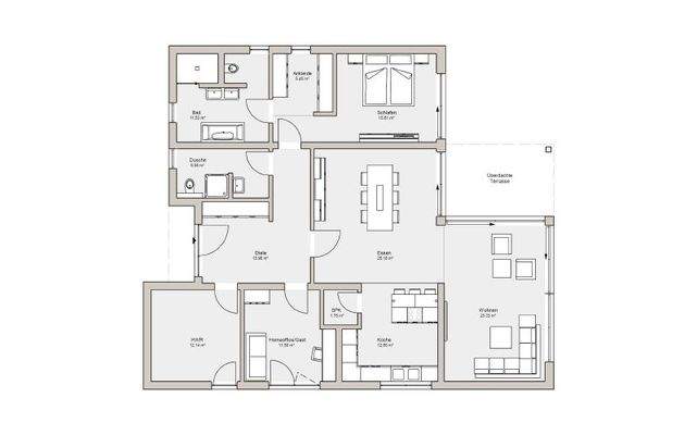 Grundriss Erdgeschoss