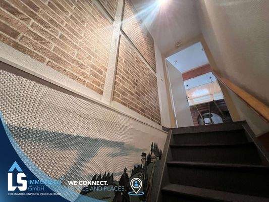 Aufgang Obergeschoss