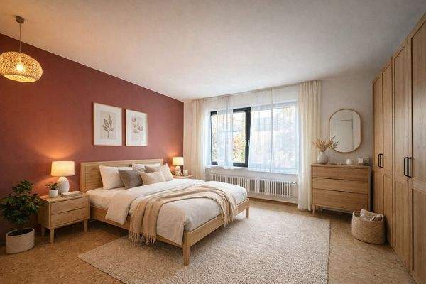 Schlafzimmer (Wohnbeispiel)