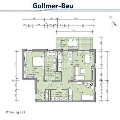 Grundriss Wohnung 0.01