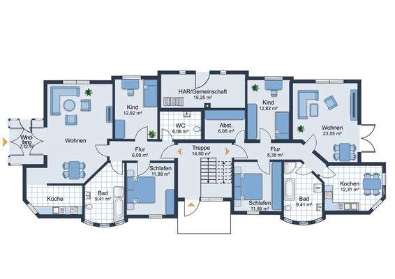 Grundriss Erdgeschoss aktuell