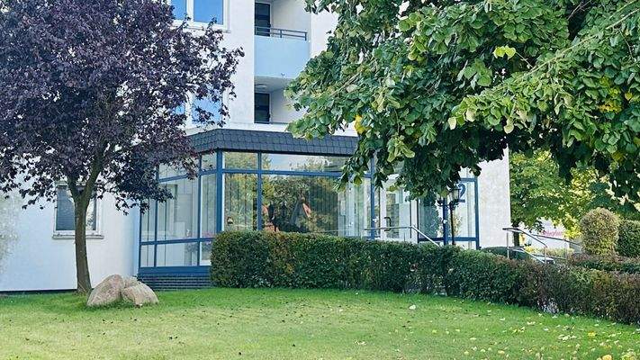 Gepflegter Eingangsbereich