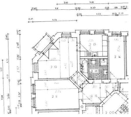 Grundriss 1. OG Mitte