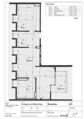 B18 - Wohnen mit Dachterrasse - 5. OG