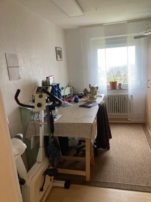... Blick ins Arbeitszimmer ...