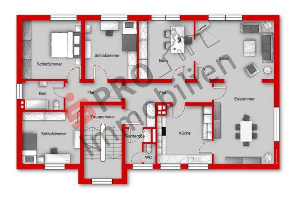 Grundriss Obergeschoss