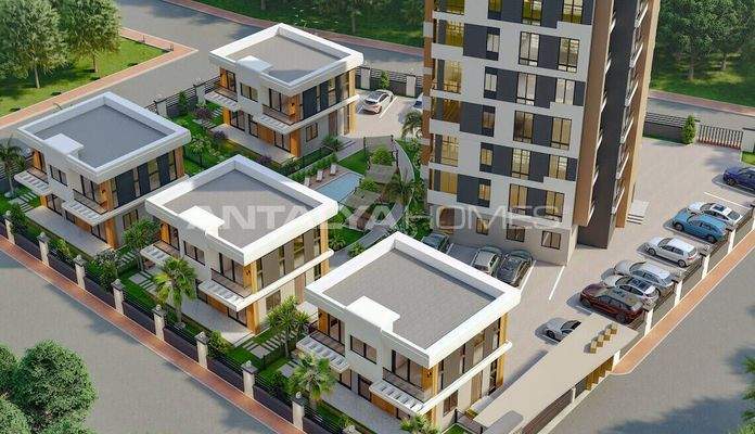 4-Bed Villas with Sea Views in Yenişehir, Mersin