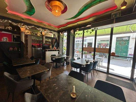 Schönes Restaurantambiente