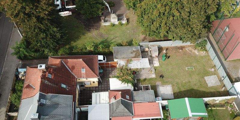 Grundstück von oben