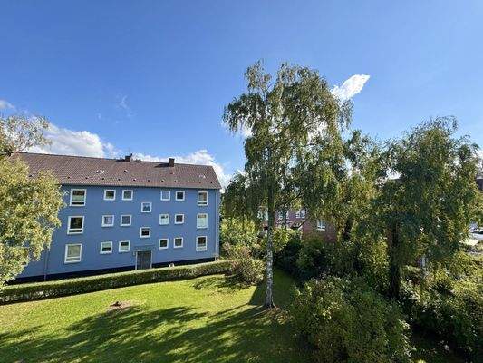 Ausblick aus dem Balkon