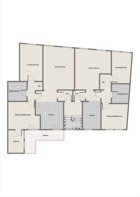 Grundriss 2. Obergeschoss