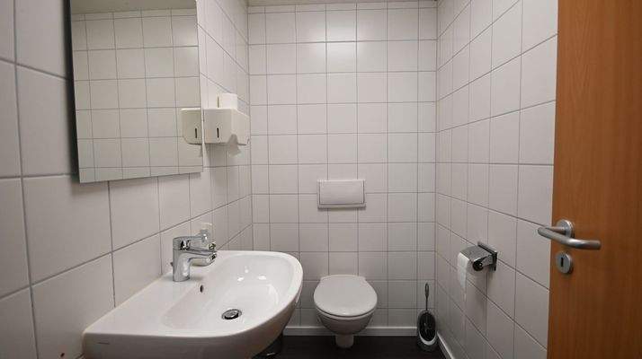 Toiletten auf jeder Etage