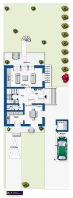 EG Grundriss Möblierungsvorschlag