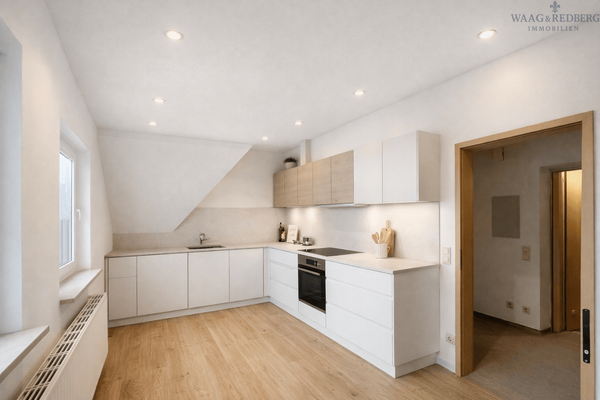 Ihre neue Küche im Obergeschoss