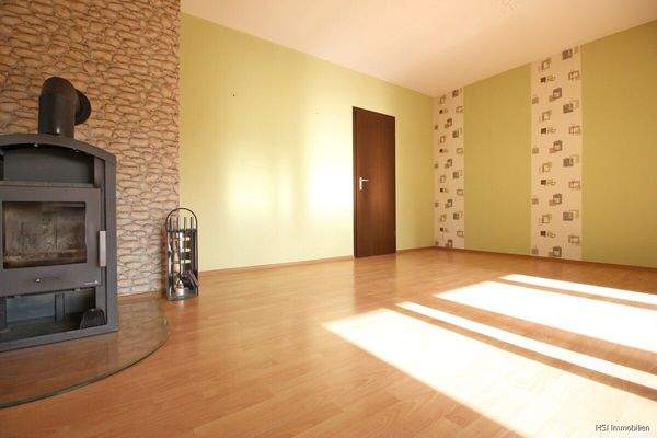 Kaminofen im Esszimmer