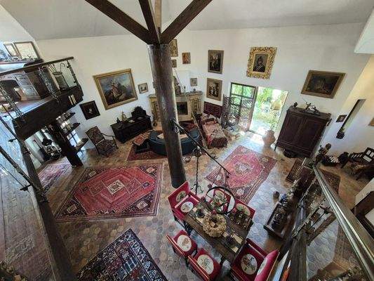 Blick ins Wohnzimmer