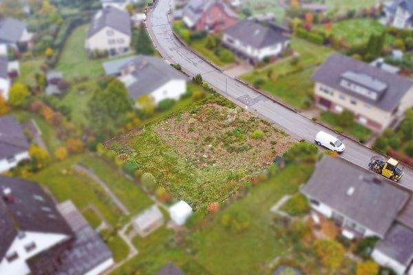 Luftaufnahme Rückansicht links