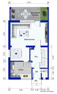 Grundriss Erdgeschoss