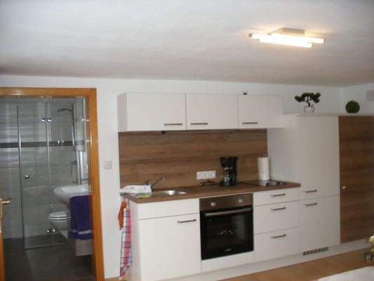 (Einbau-)Küchenzeile im Appartement