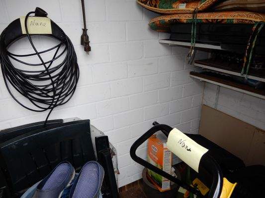 Abstellraum - Außen