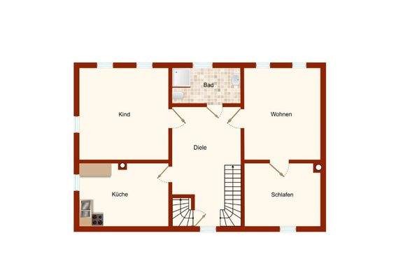 Haupthaus 1.Obergeschoß