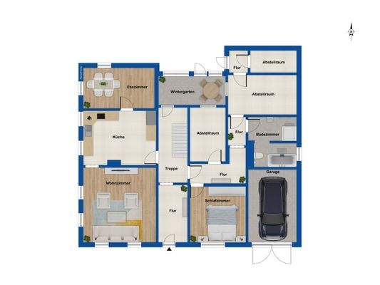 Grundriss Erdgeschoss