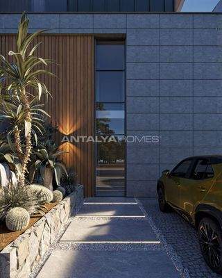 Flats in a Complex with Pool Near Airport in Antalya