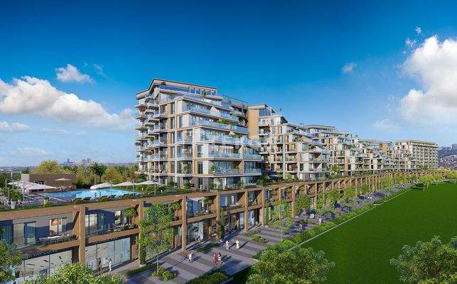 Apartments within a Sea View Project in Büyükçekmece İstanbul