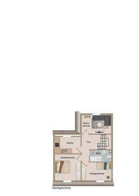 Grundriss Dachgeschoss