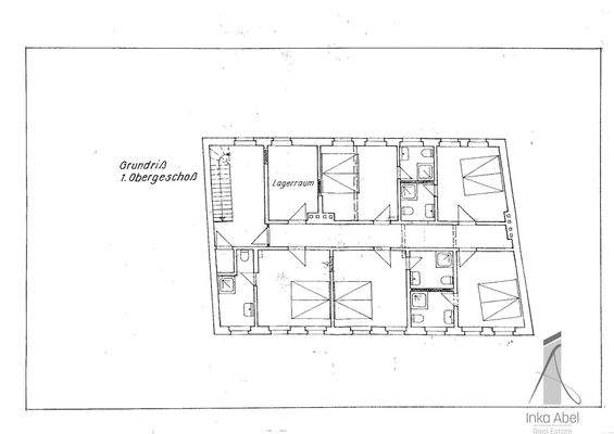 Grundriss 1. Obergeschoss