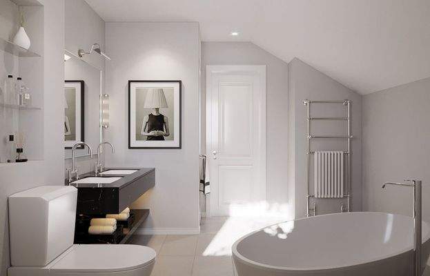 Badezimmer  - Visualisierung