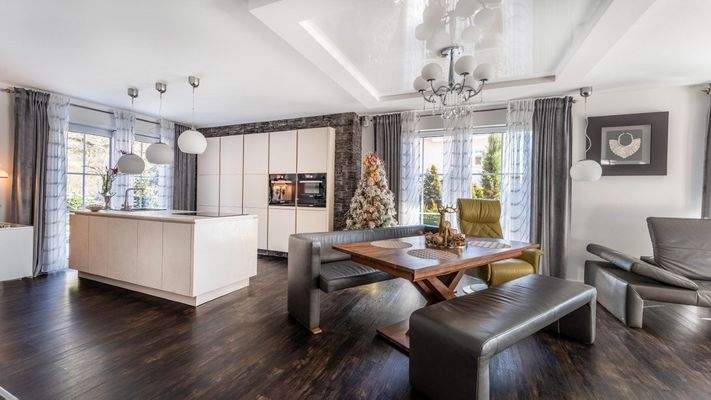 Wohnzimmer im Erdgeschoss