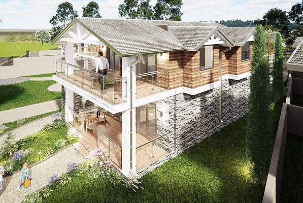 Detached Duplex Villas with Gardens in Bursa