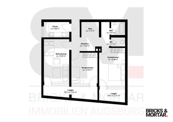 BH-098-KW - Wohnung 90 - ZKBJVR
