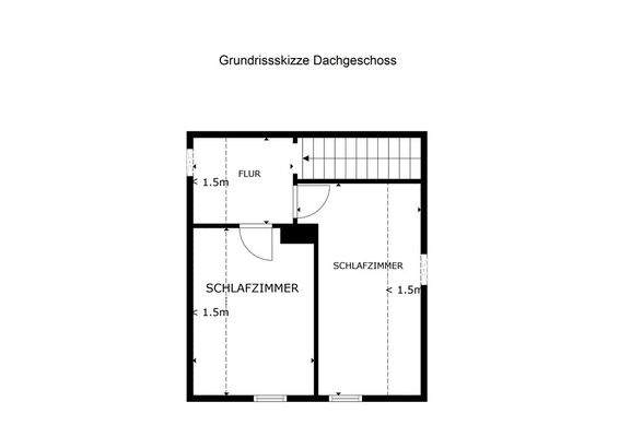 Grundrissskizze DG unbemaßt