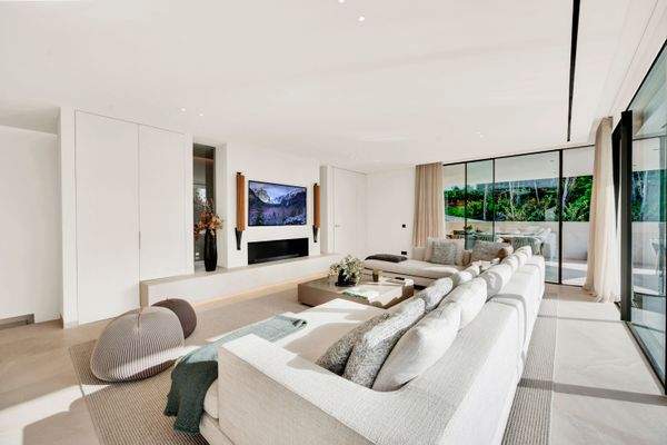 Living area in villa in Portals Nous 3