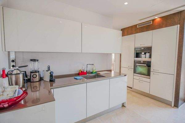 Küche Fliesen Edelstahl