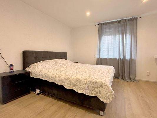 Teilansicht Schlafzimmer