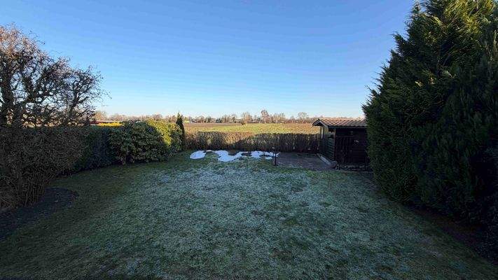 Weitblick über Felder