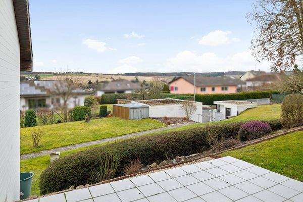 Blick von der Terrasse