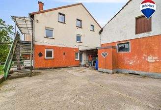 RE/MAX Immobilien DeLux Haus Merzig / Besseringen Rückansicht